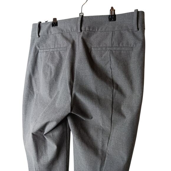 J.Crew Mercantile Women’s Gray Pants Size 10 Ankle Career Trousers Pockets - Picture 9 of 15